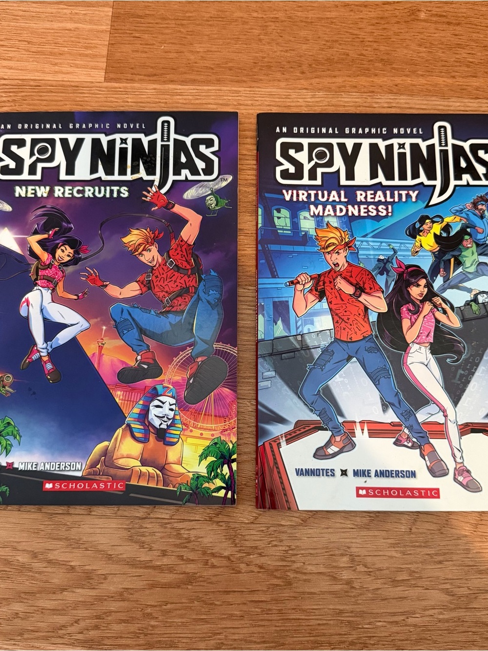 2 Spy Ninjas Books